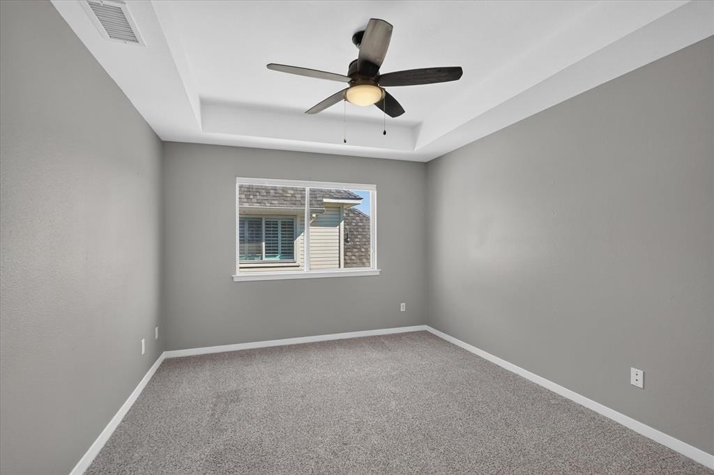 Bedroom 4 upstairs with walk-in closet