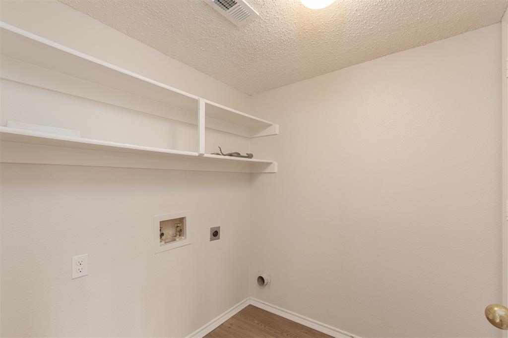 Enter laundry room from Kitchen or Garage