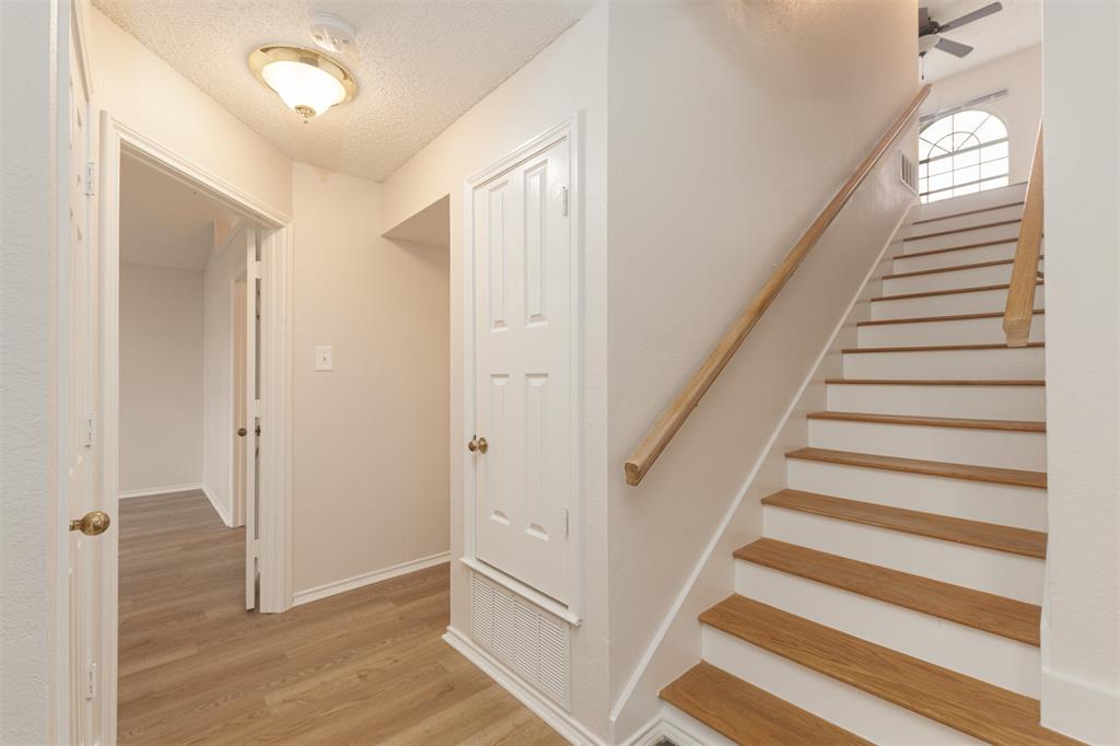 Your half bath is hiding behind the stairs