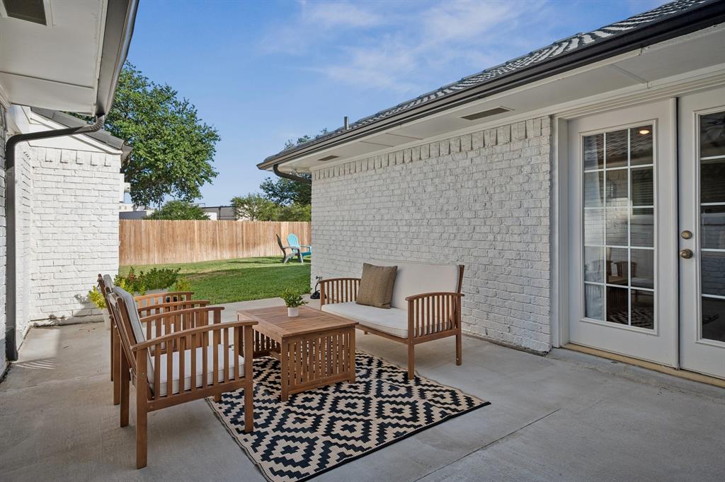 Seating areas are plentiful!