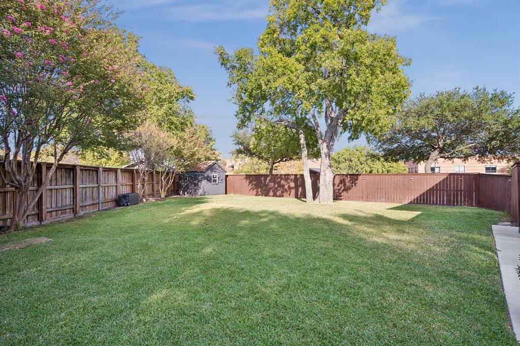 This oversized lot makes hosting BBQs and game days a breeze.
