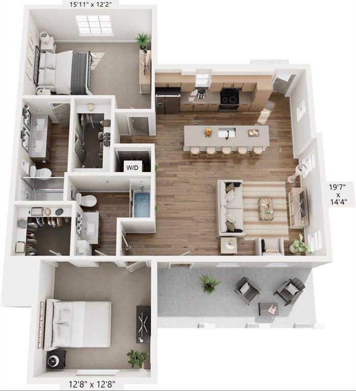15829 Bear Trap Way, #Floorplan B1 - Unit 107, Frisco, TX 75033