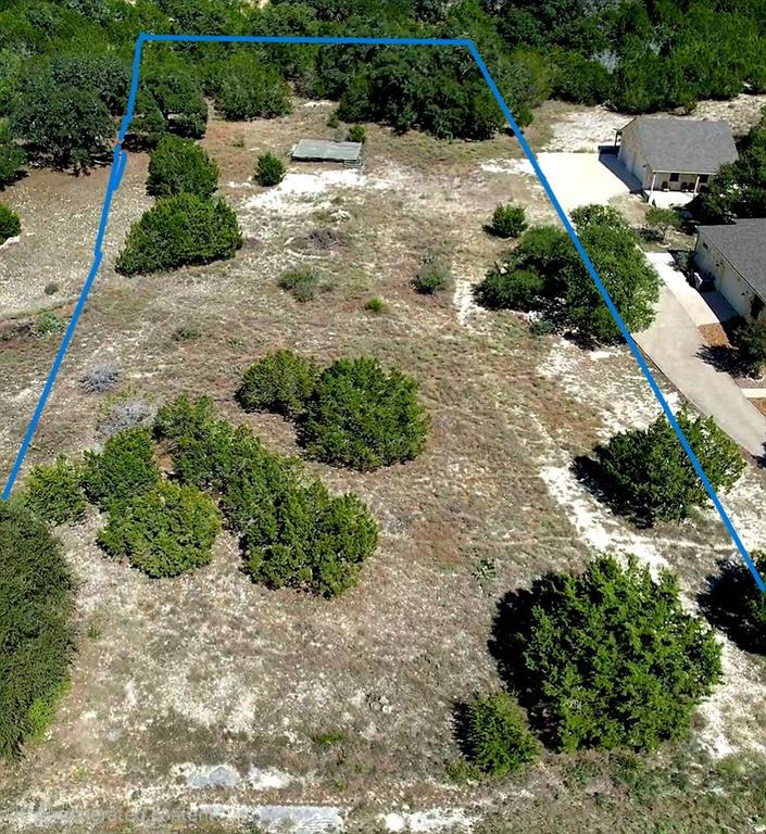 The blue outline is an idea of the property boundary. It is not accurate.