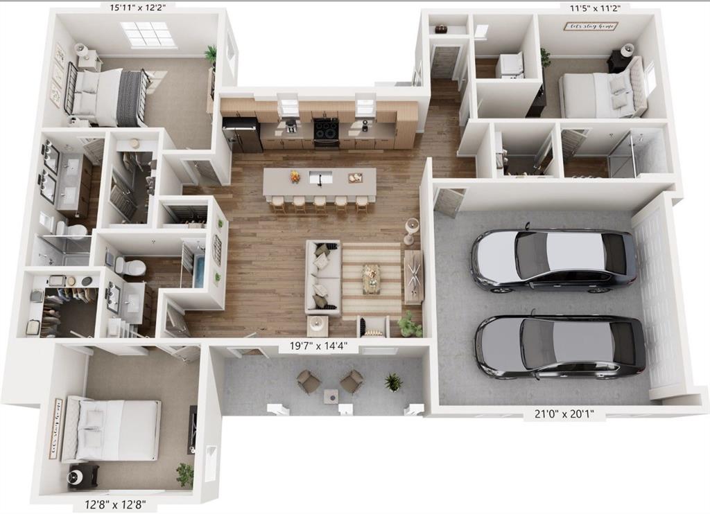 15503 Parvin Branch Way, #Floorplan C1G - Unit 604, Frisco, TX 75033