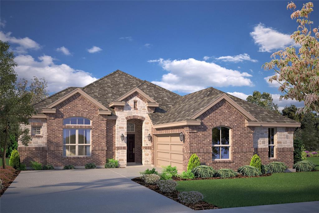 Front Elevation - D.R. Horton's Guadalupefloor plan Elevation A - All Home and community information, including pricing, included features, terms, availability and amenities, are subject to change at any time without notice or obligation. All Drawings, pictures, photographs, video, square footages, floor plans, elevations, features, colors and sizes are approximate for illustration purposes only and will vary from the homes as built. Front Elevation - D.R. Horton's Guadalupefloor plan Elevation A - All Home and community information, including pricing, included features, terms, availability and amenities, are subject to change at any time without notice or obligation. All Drawings, pictures, photographs, video, square footages, floor plans, elevations, features, colors and sizes are approximate for illustration purposes only and will vary from the homes as built.