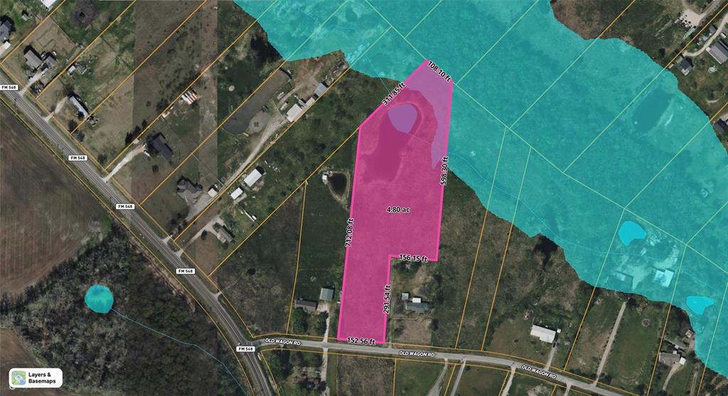 Parcel Map. Illustrating the physical boundaries and total acreage of the property