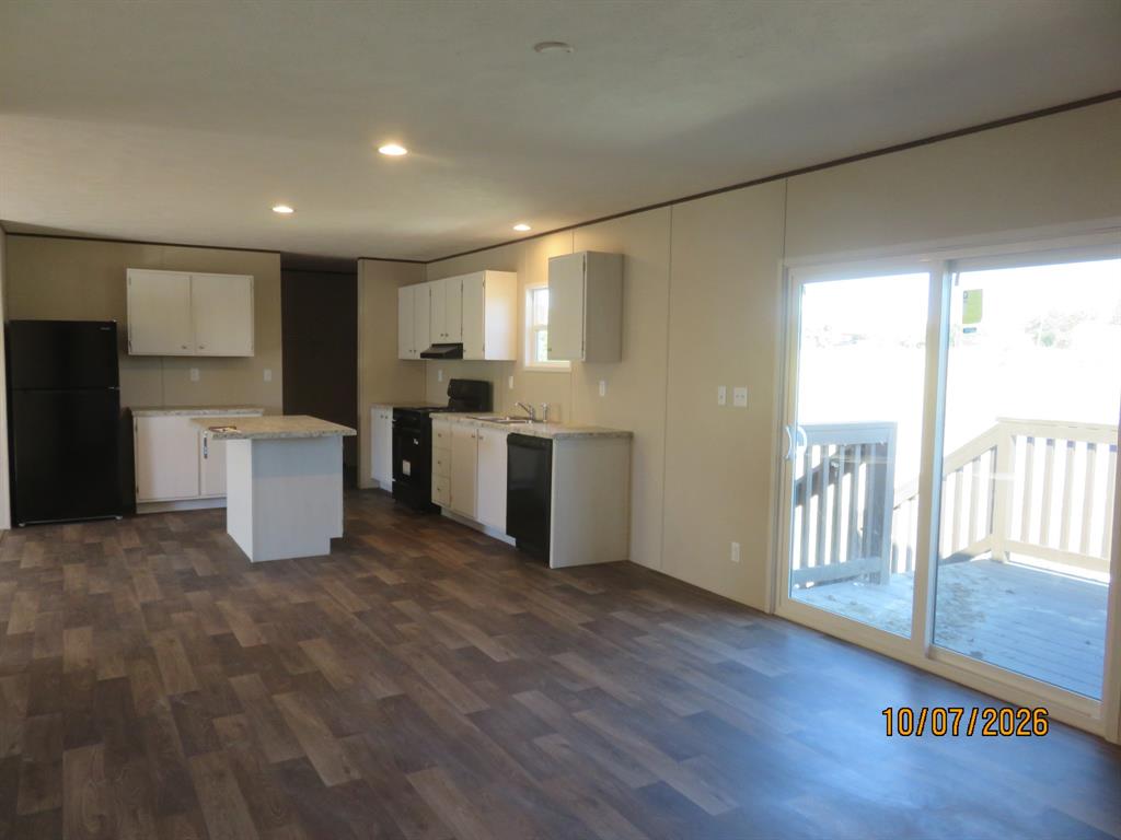 Open floorplan with great views of backyard
