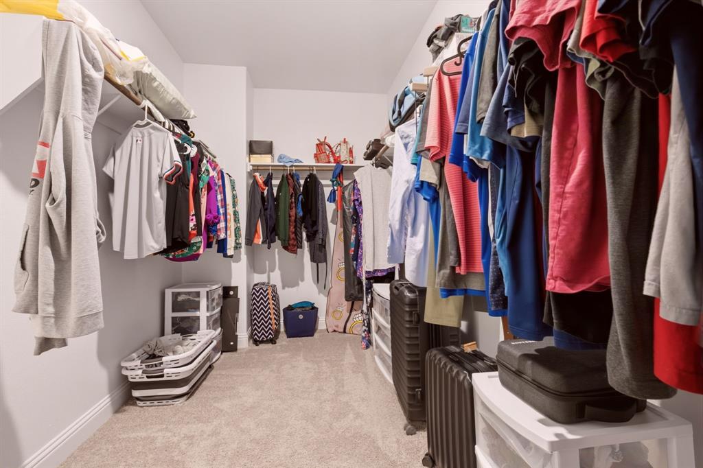 Primary master closet