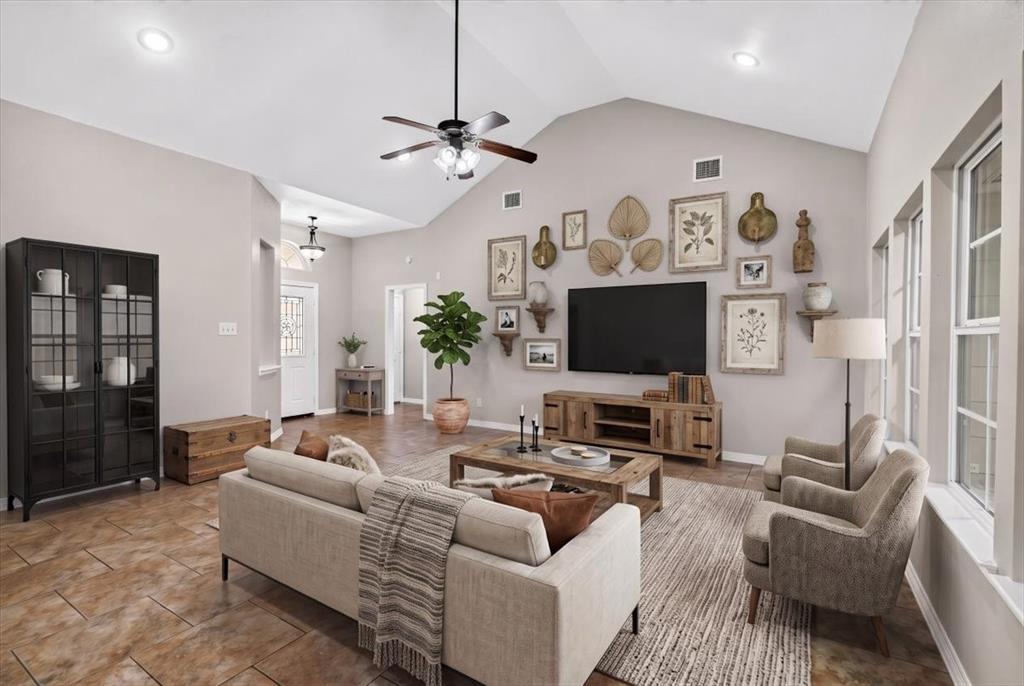 Living Room virtually staged to show potential Living Room virtually staged to show potential