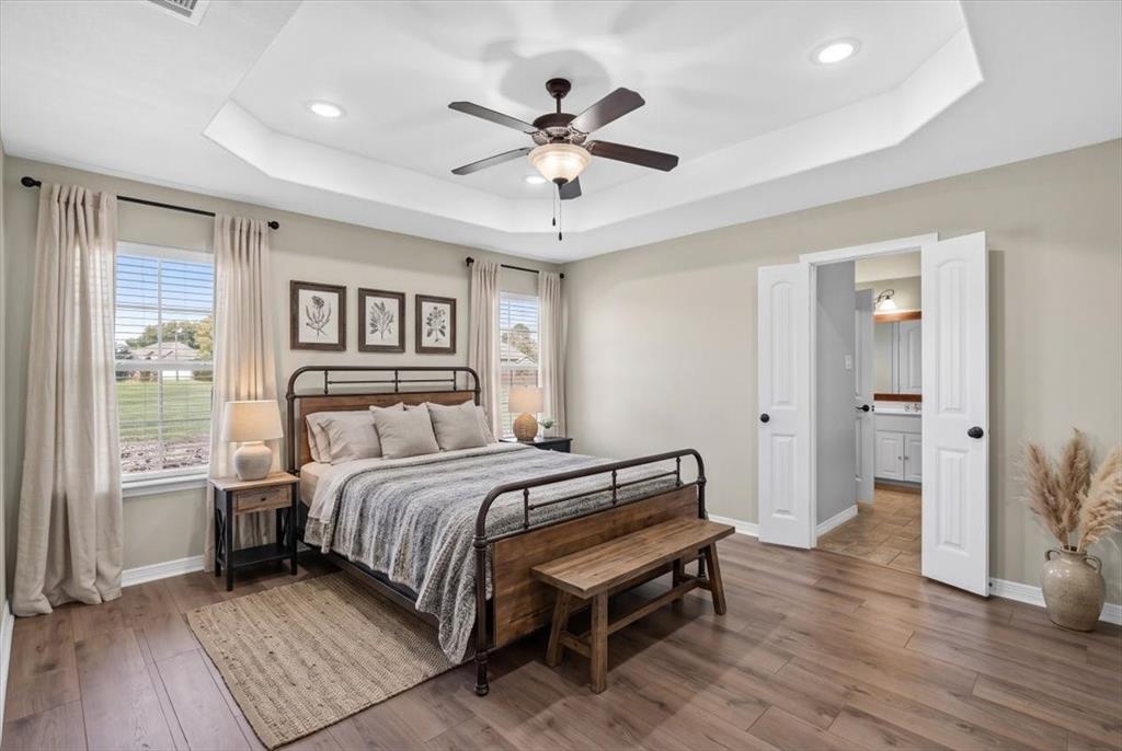 Primary Bedroom virtually staged to show potential
