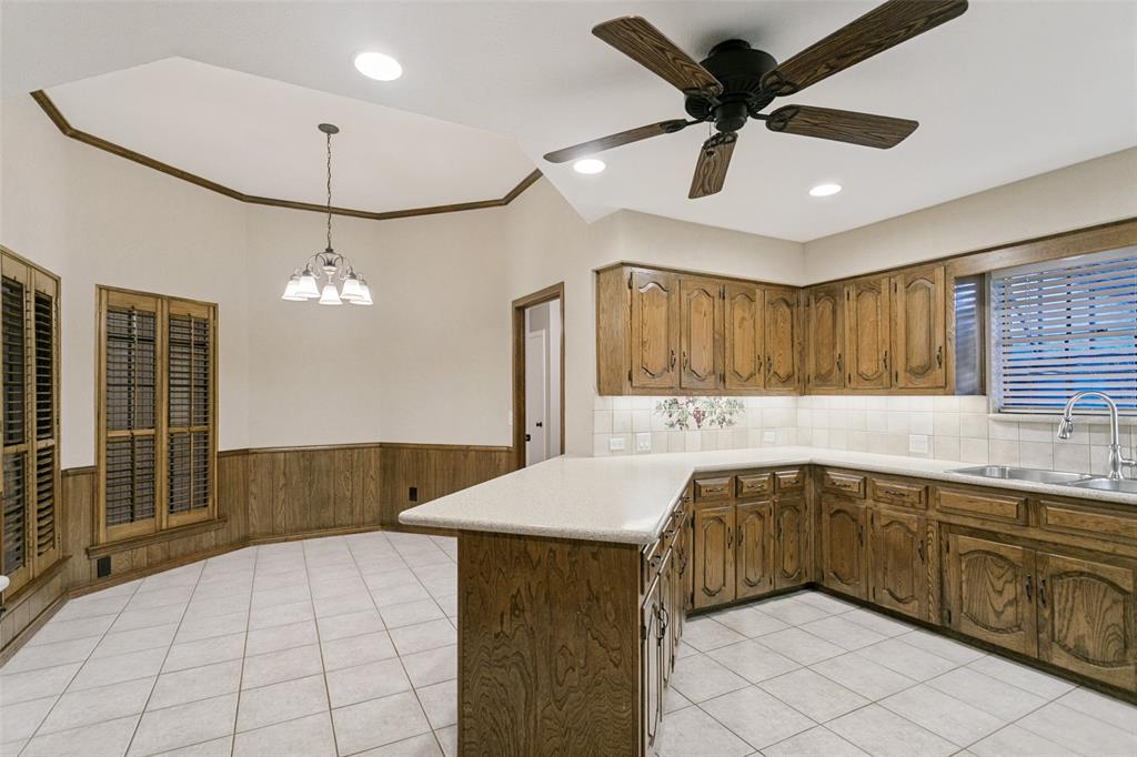 Kitchen without staging
