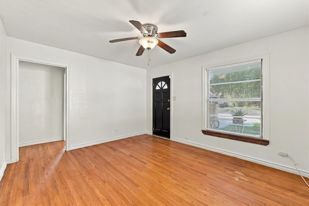 Unit A living room