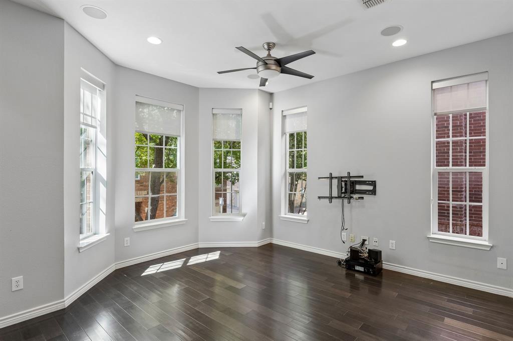 Living room with lots of natural light