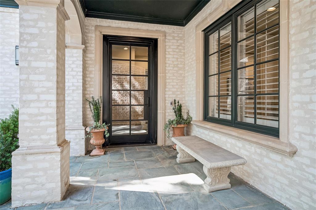 Metal & glass modern front door