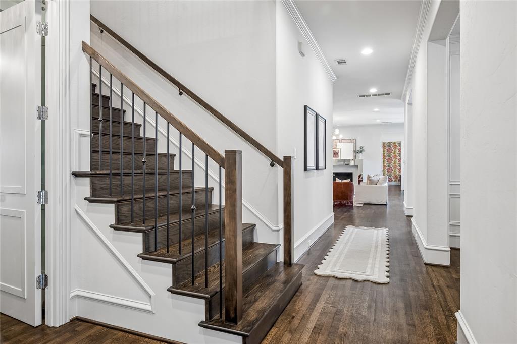 Main hallway just off entry