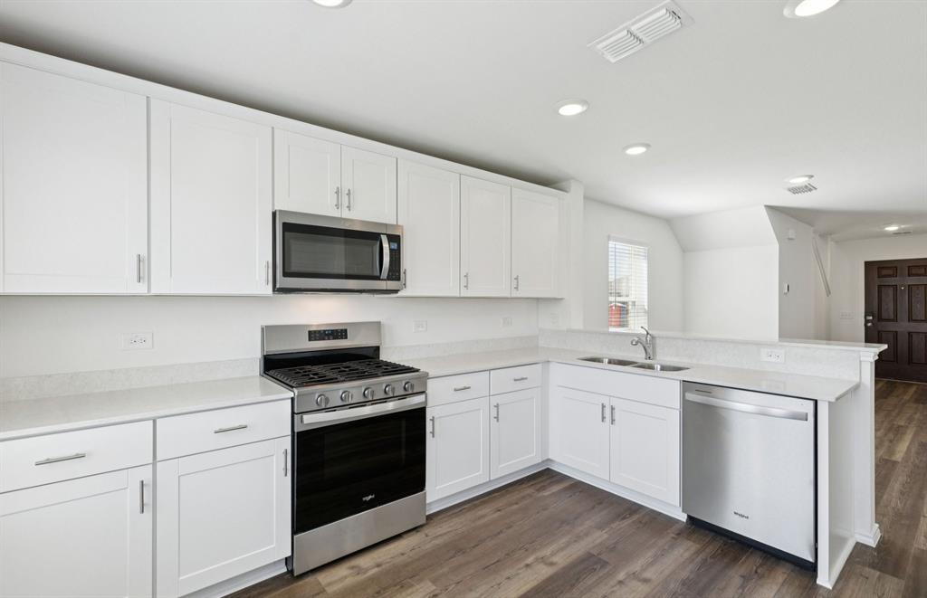 *Floorplan representation, not actual home - Spacious kitchen with eat-in bartop