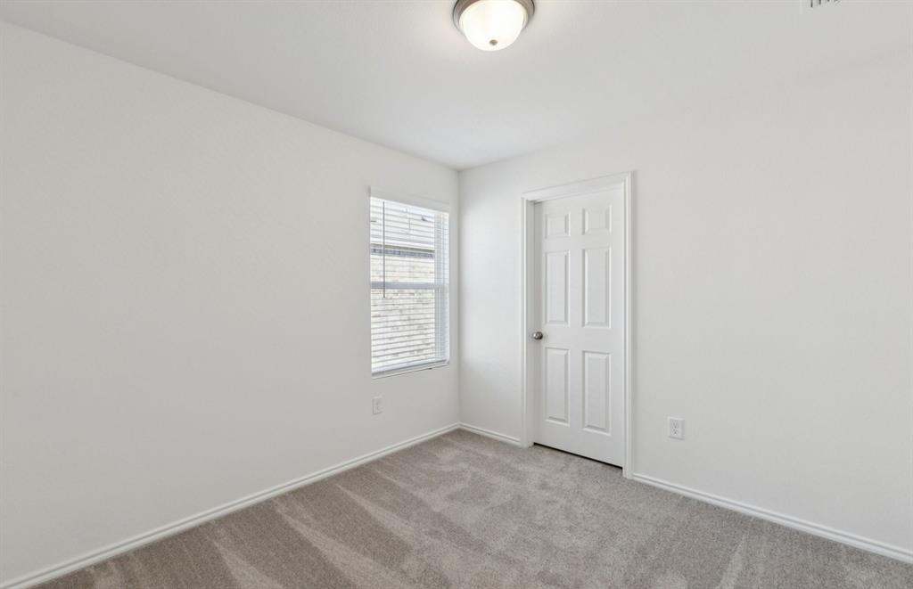 *Floorplan representation, not actual home - Spacious secondary bedroom