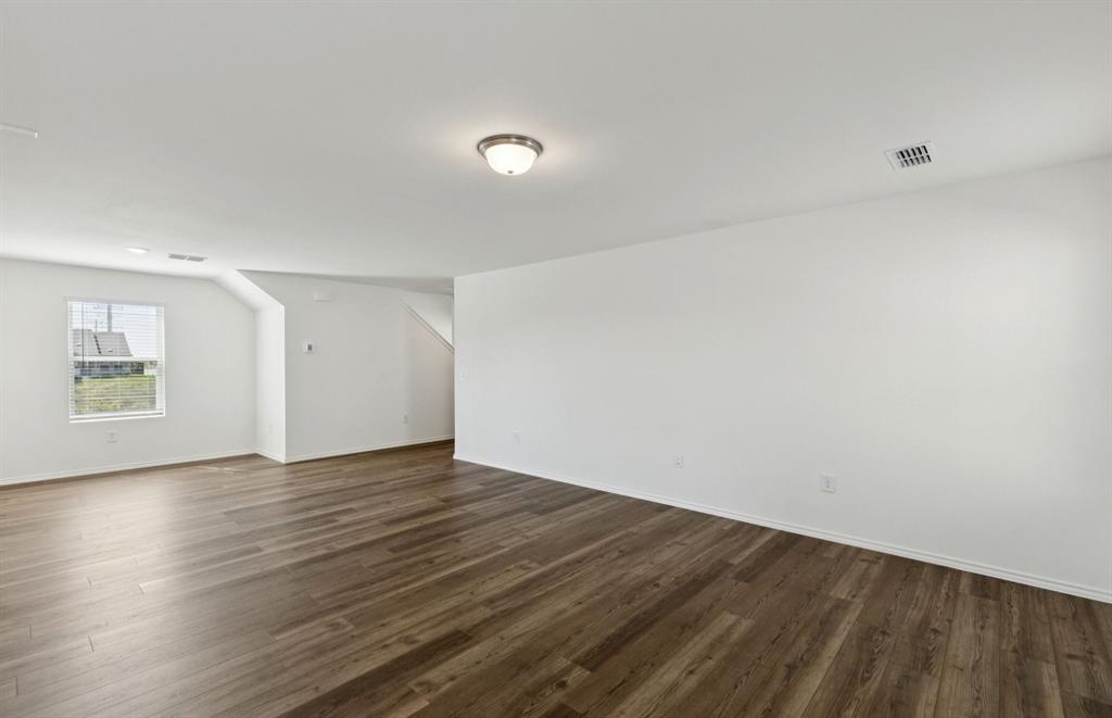 *Floorplan representation, not actual home - Spacious gathering room with large windows