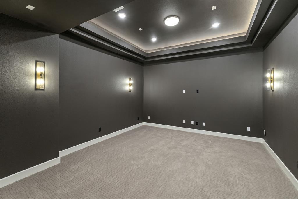 Downstairs TMedia room