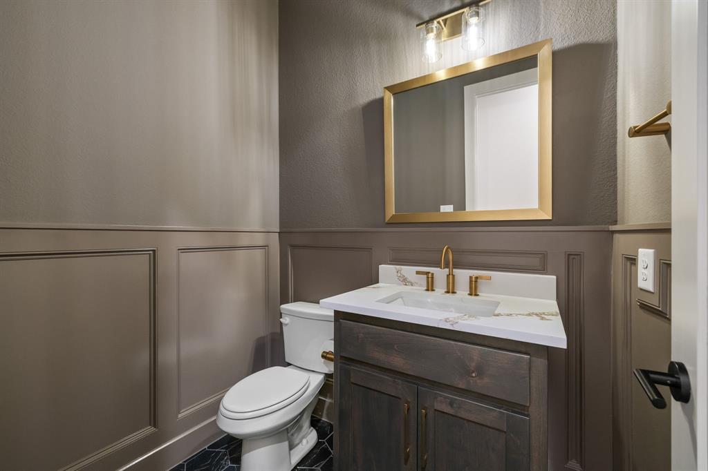 Powder room Downstairs