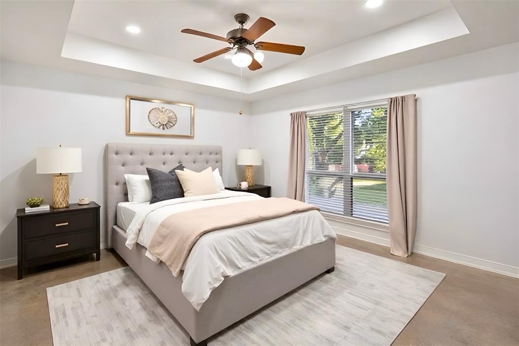 Bedroom Upstairs Vitually Staged