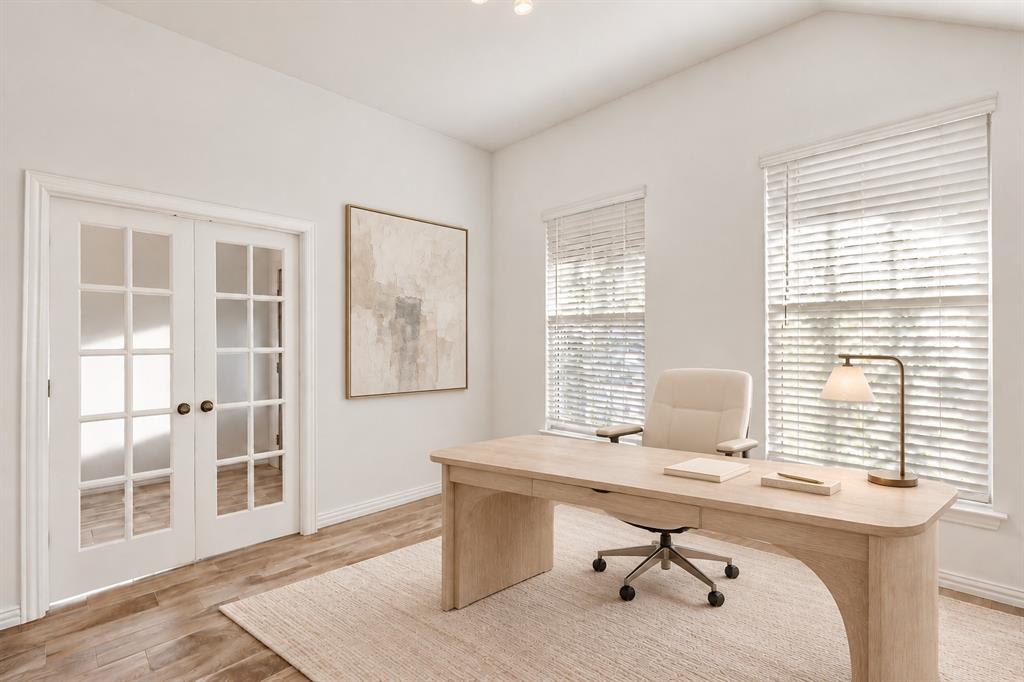 Vaulted ceilings