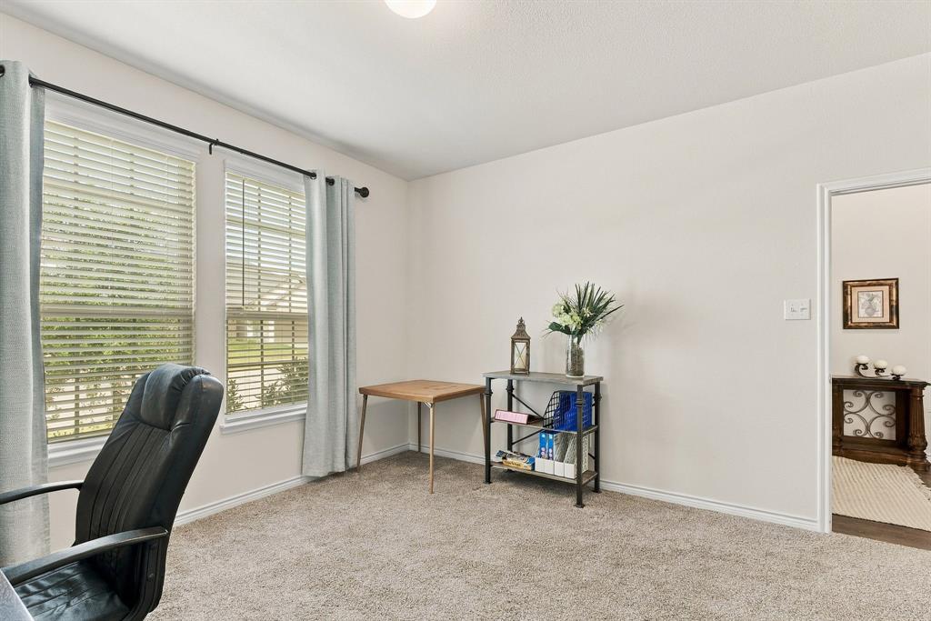 Currently set up as an Office, so it's a very versatile room!