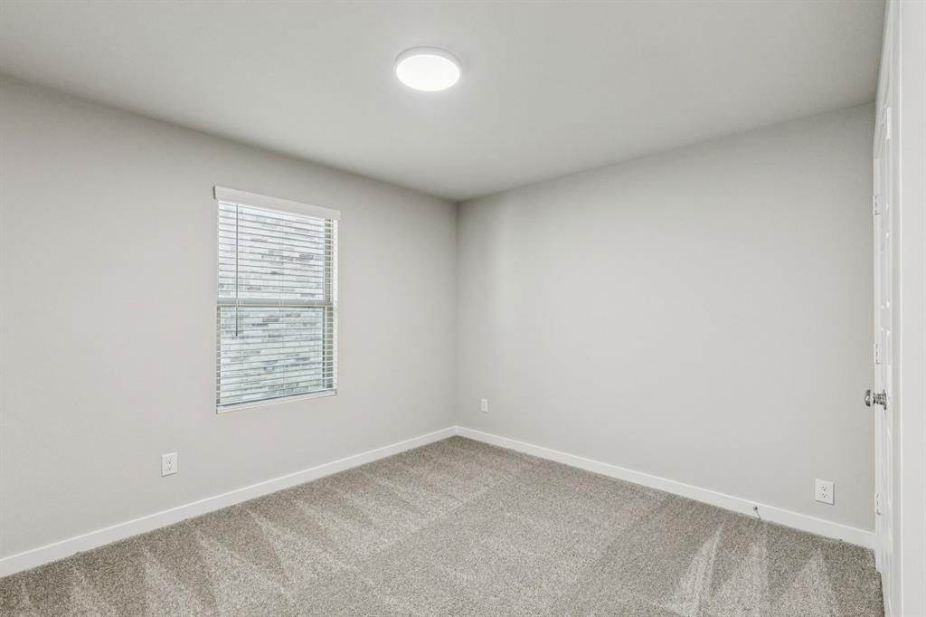 Bedroom in the Harper home plan – REPRESENTATIVE PHOTO