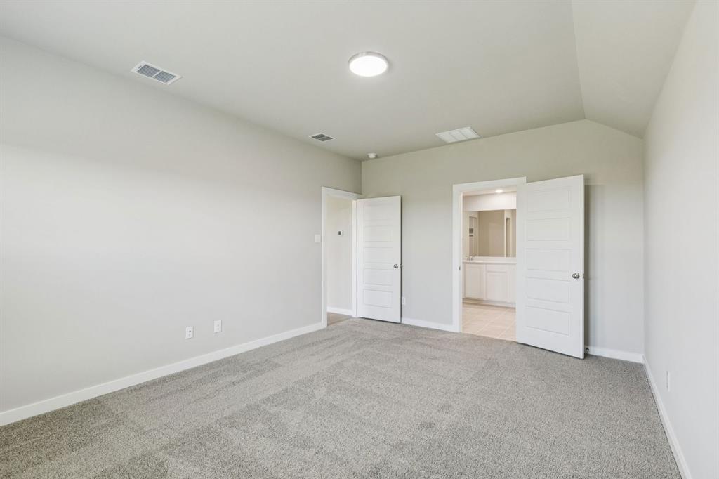 Primary Suite in the Harper home plan – REPRESENTATIVE PHOTO