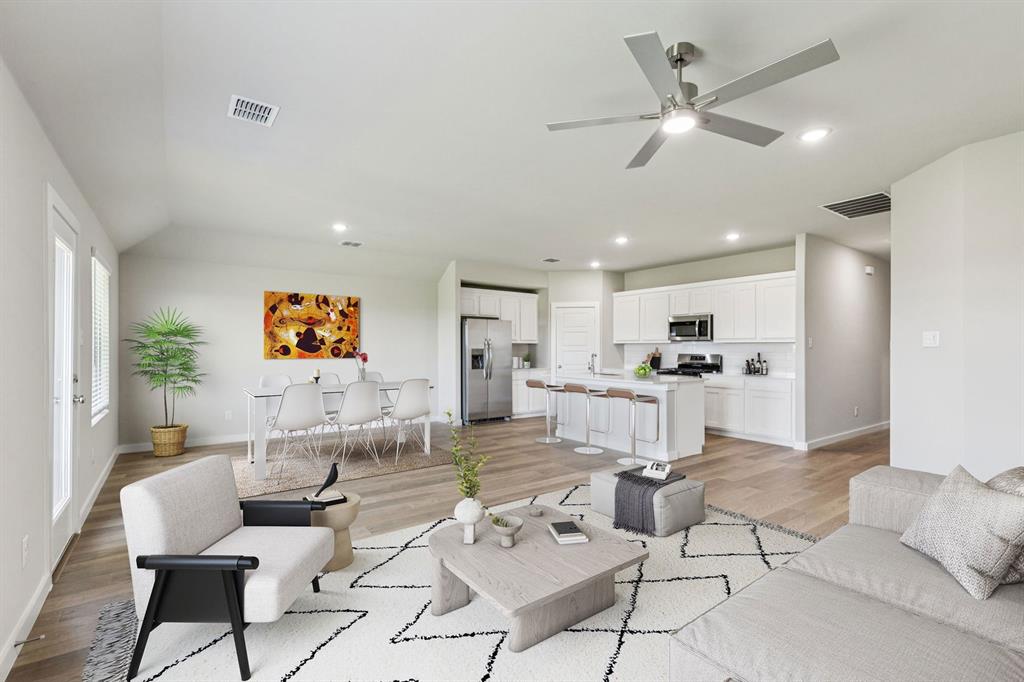 Open Floor Plan in the Harper home plan – REPRESENTATIVE PHOTO Open Floor Plan in the Harper home plan – REPRESENTATIVE PHOTO