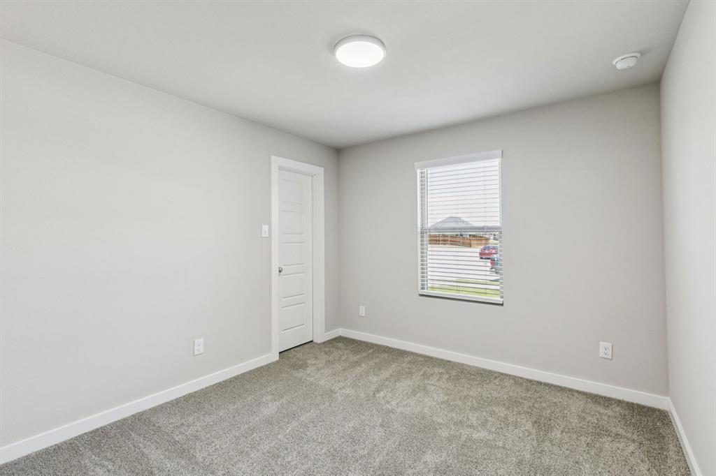Bedroom in the Harper home plan – REPRESENTATIVE PHOTO