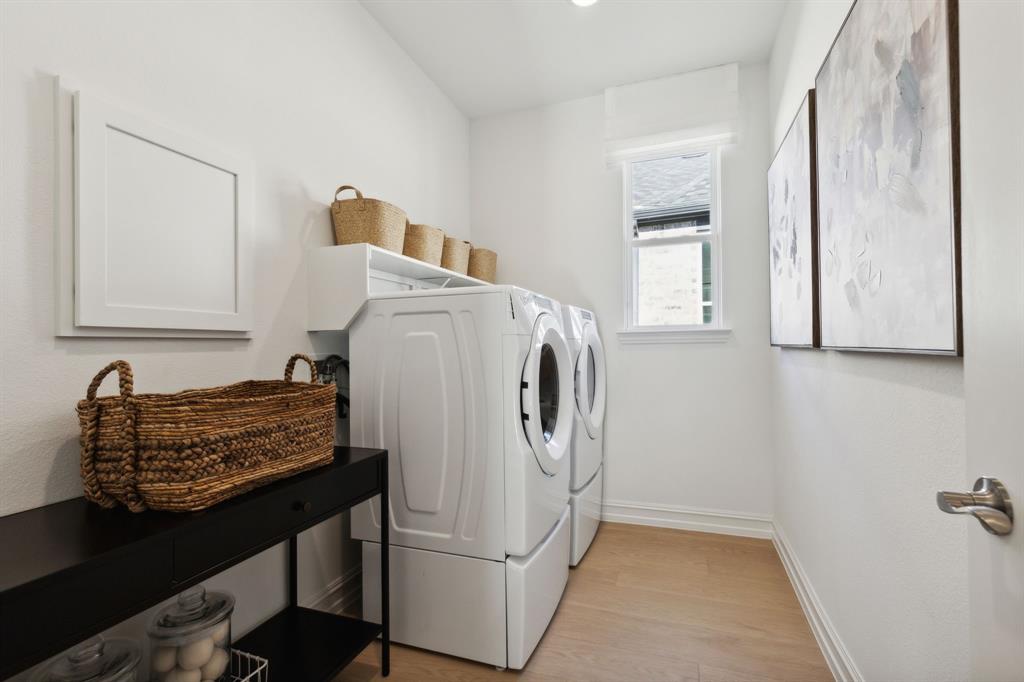*Model Representation - Laundry room with storage space
