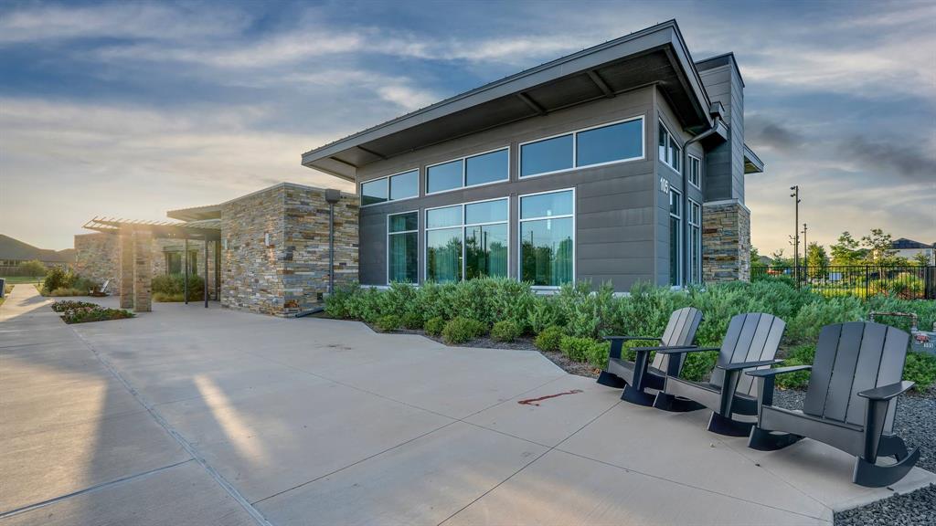 Amenity Center with fitness center, event hosting with kitchen, pool, playground