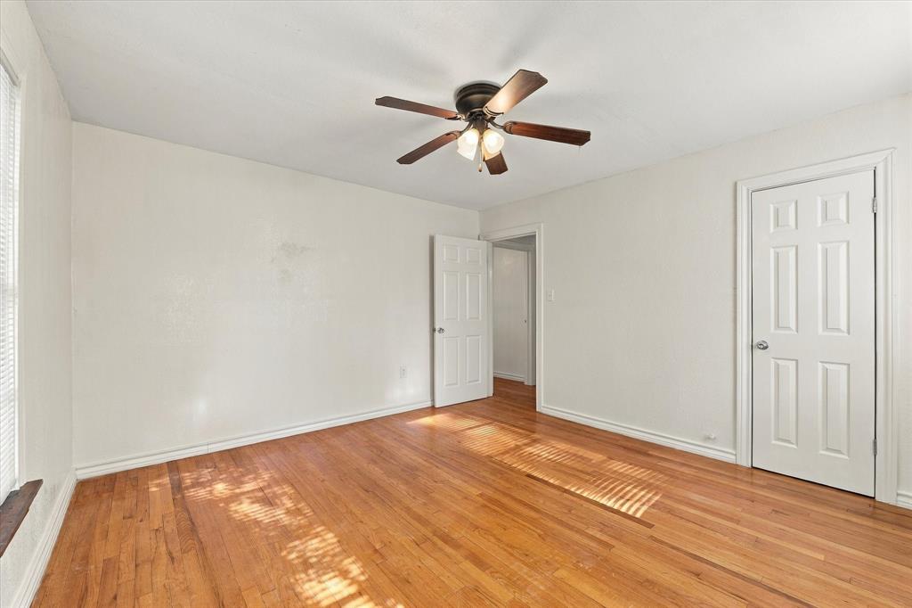 Unit A bedroom
