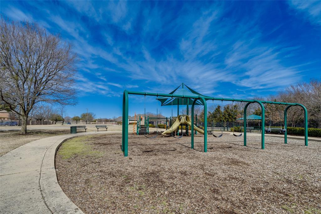 View of community play area