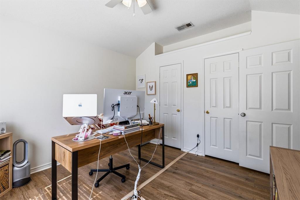 another view of the third bedroom