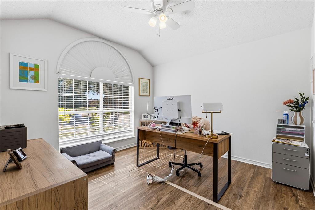 third bedroom currently used as an office