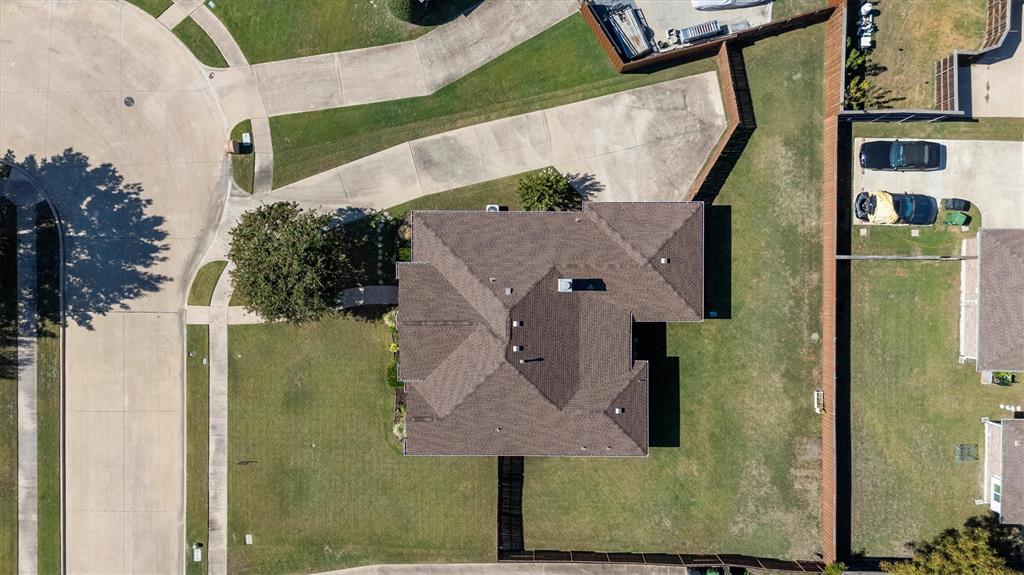 Overhead view