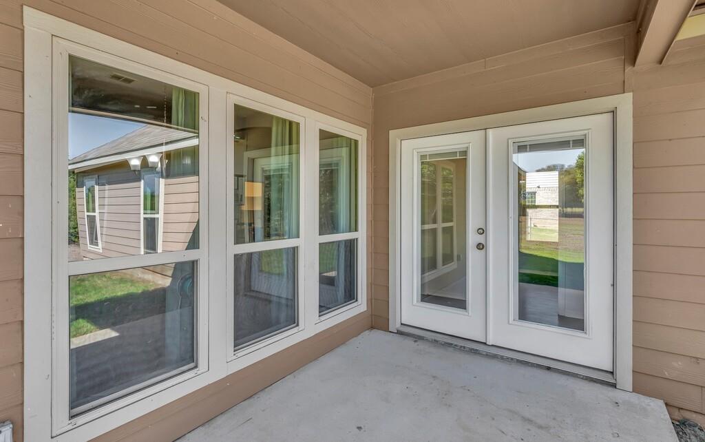 Back covered Patio