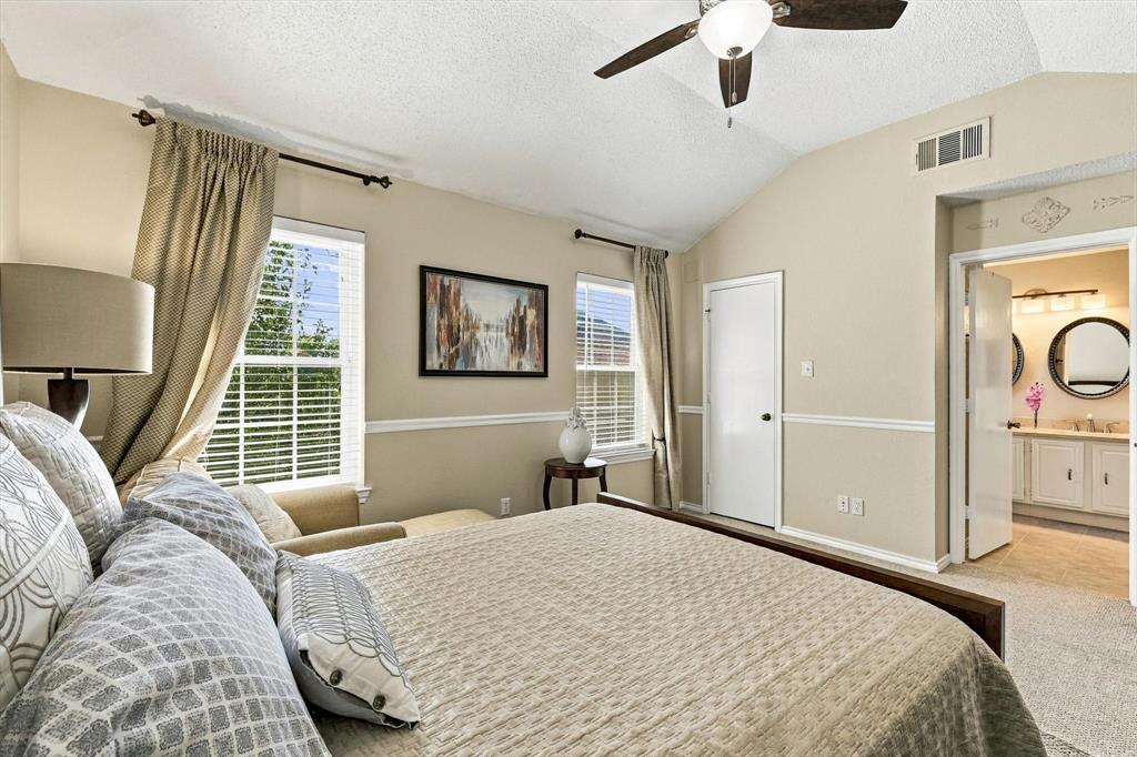 Additional view of primary bedroom.