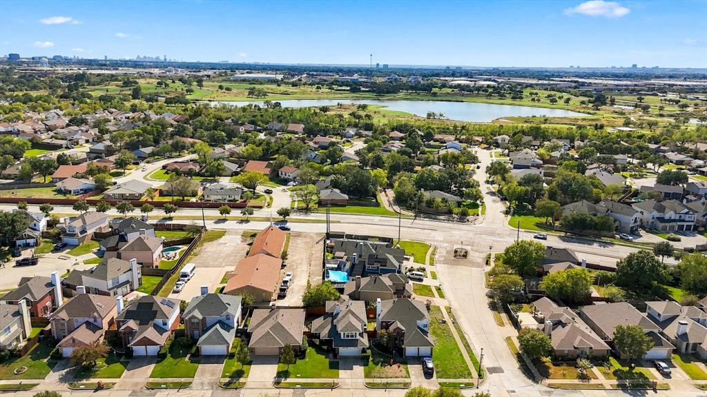 Aerial perspective towards Keller Spring.