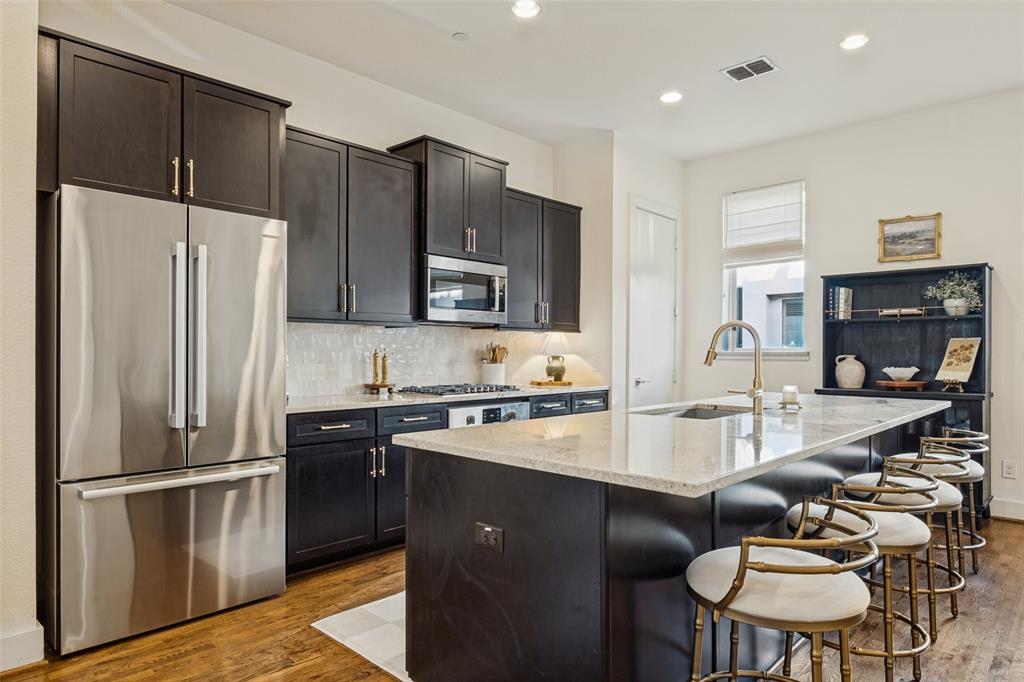 Upgraded cabinetry