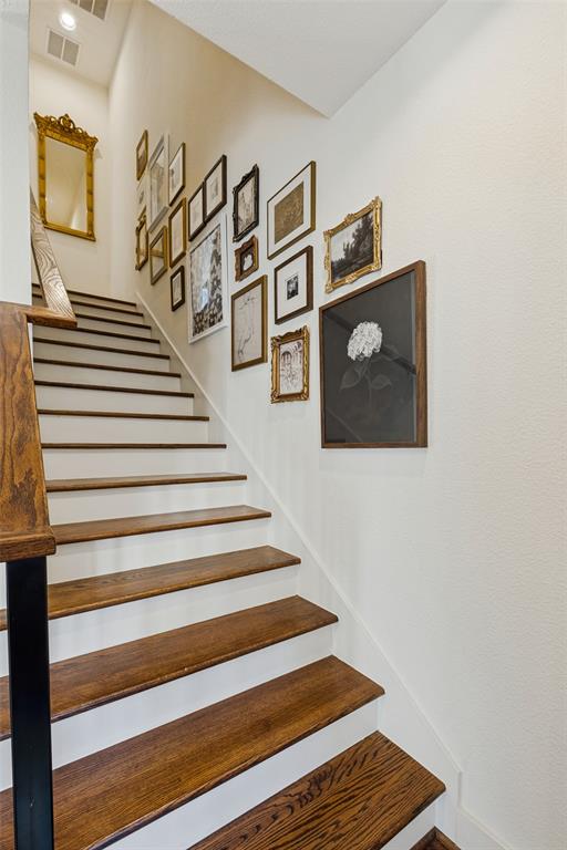 Stairs to 3rd floor