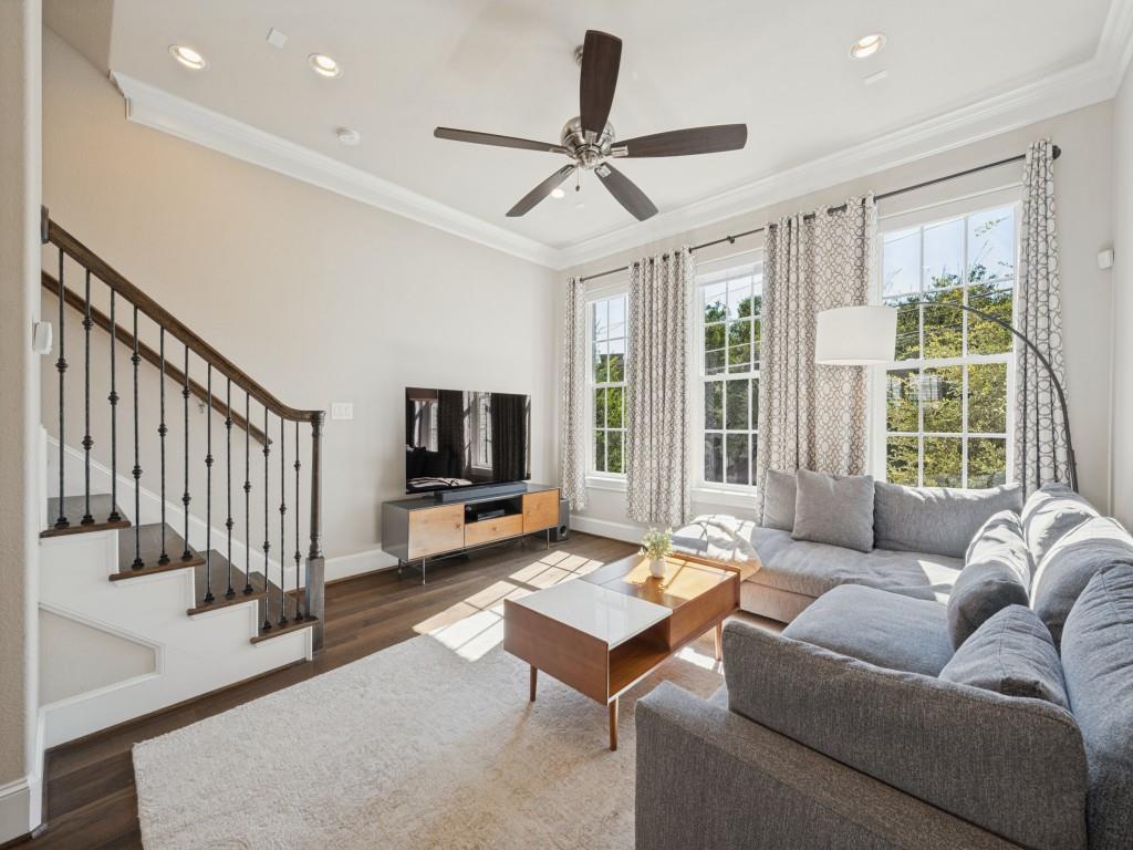 Natural Light Fills the Space