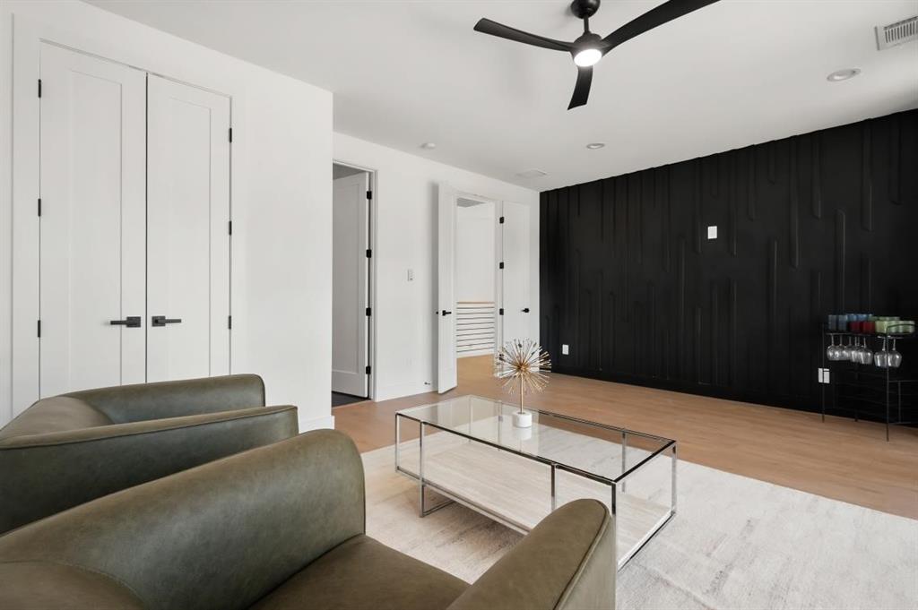 2nd Master, Media, Gameroom, flex. Has closet and bathroom ensuite