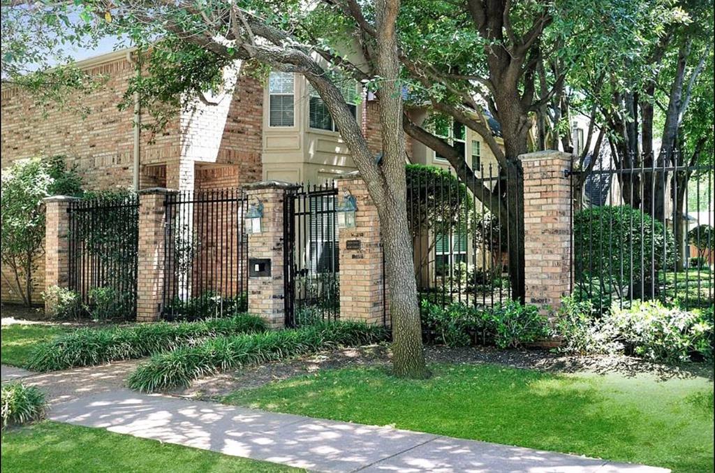 Gated entrance