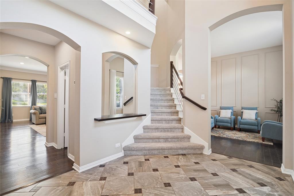 Classy front entry