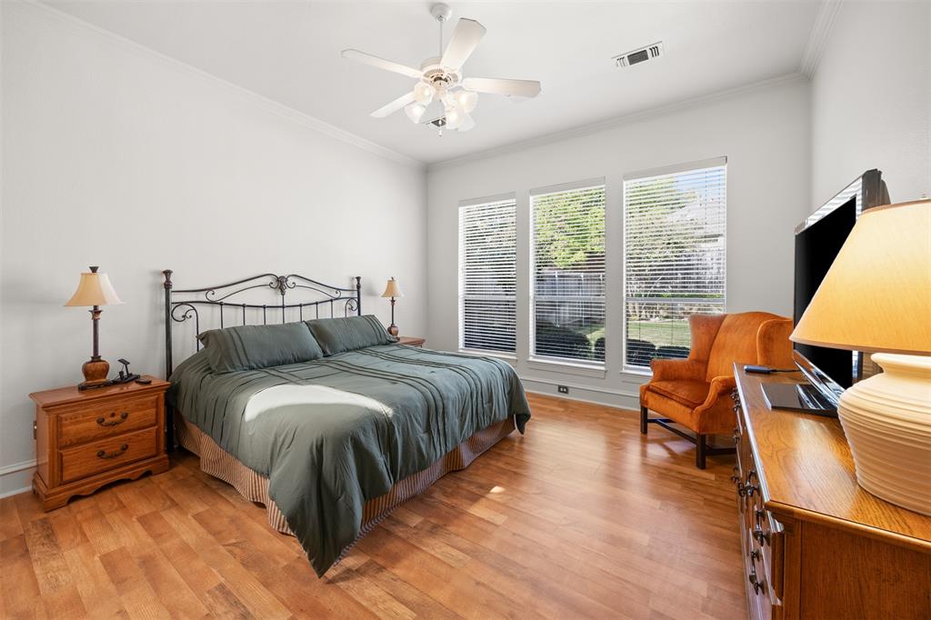 Private Bedroom with room for a seating area. Private Bedroom with room for a seating area.