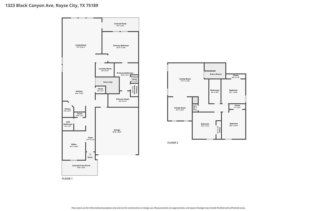 1323 Black Canyon Avenue, Royse City, TX 75189