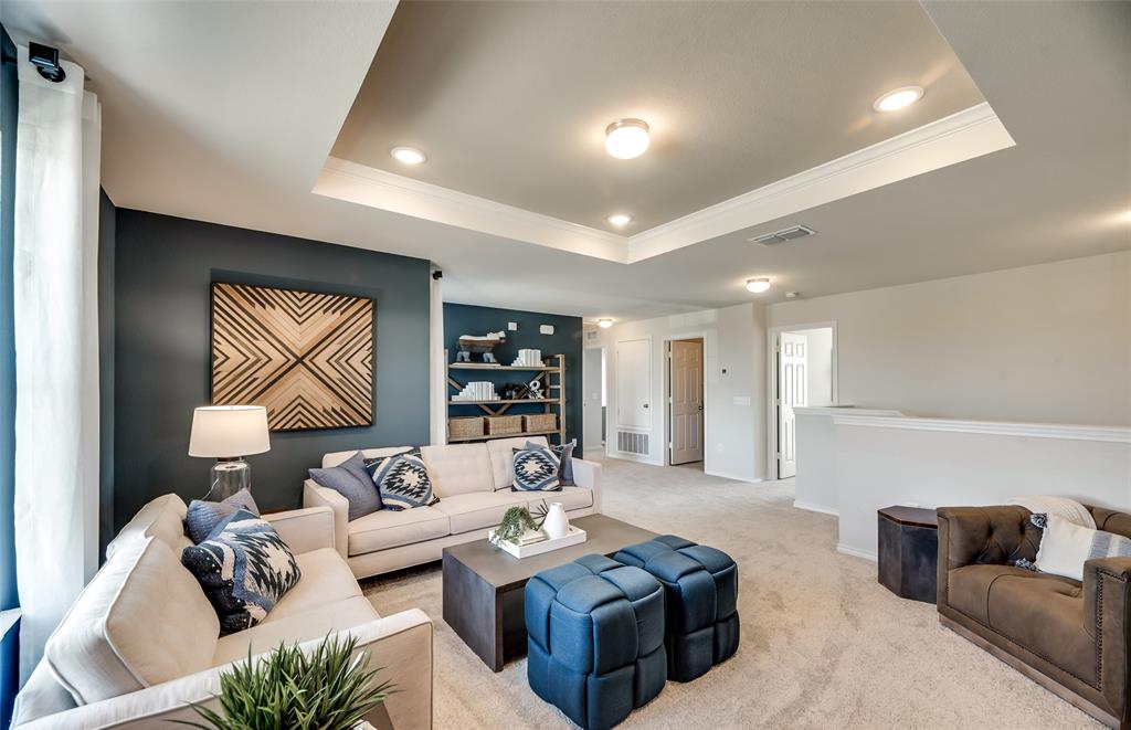 *Model Representation - Spacious game room on second level view 2